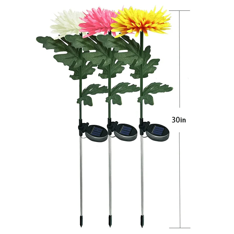 Éclairage LED de jardin Floroux avec énergie solaire