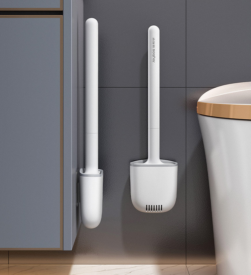 SiliClean – Brosse de toilette murale antibactérienne en silicone