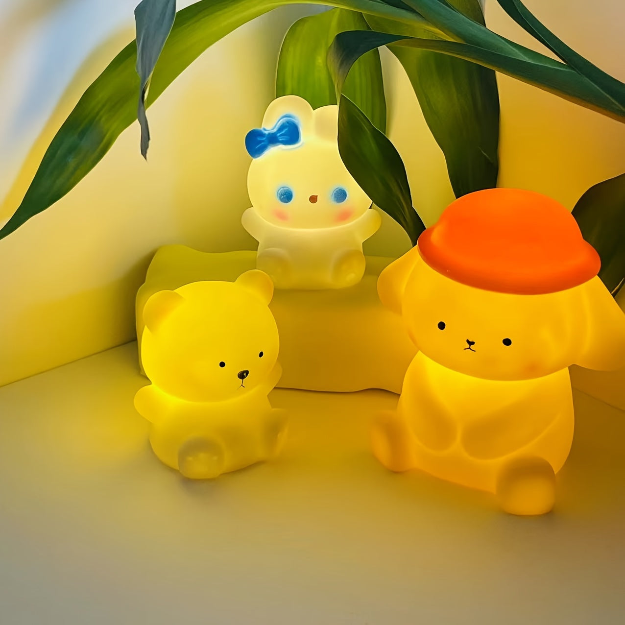 PuppyGlow Light - Petite lampe de nuit LED mignonne pour enfants