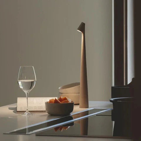 NordicLuxe - Lampe à LED Sans Fil minimalistic Design | Lampe de table