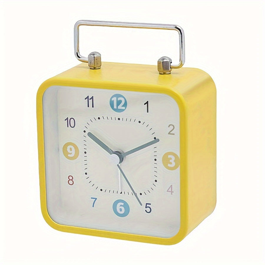 TimeCube Horloge - Horloge Carré Élégant avec Lumière de Nuit
