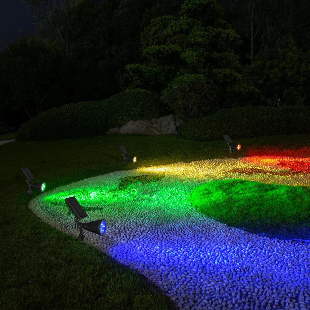 Éclat Racine | Lampe de jardin solaire pour une illumination d'ambiance dans le jardin