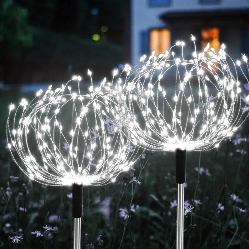 Floroux | Éclairage de jardin de feu d'artifice élégant et moderne