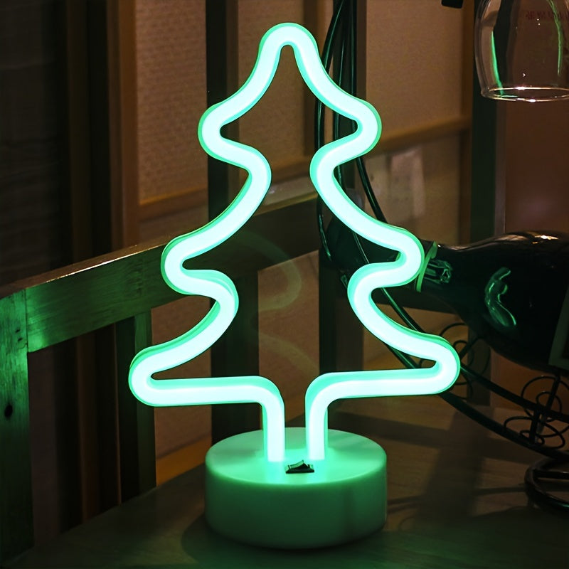 FestiveGlow - Éclairage de sapin de Noël LED néon