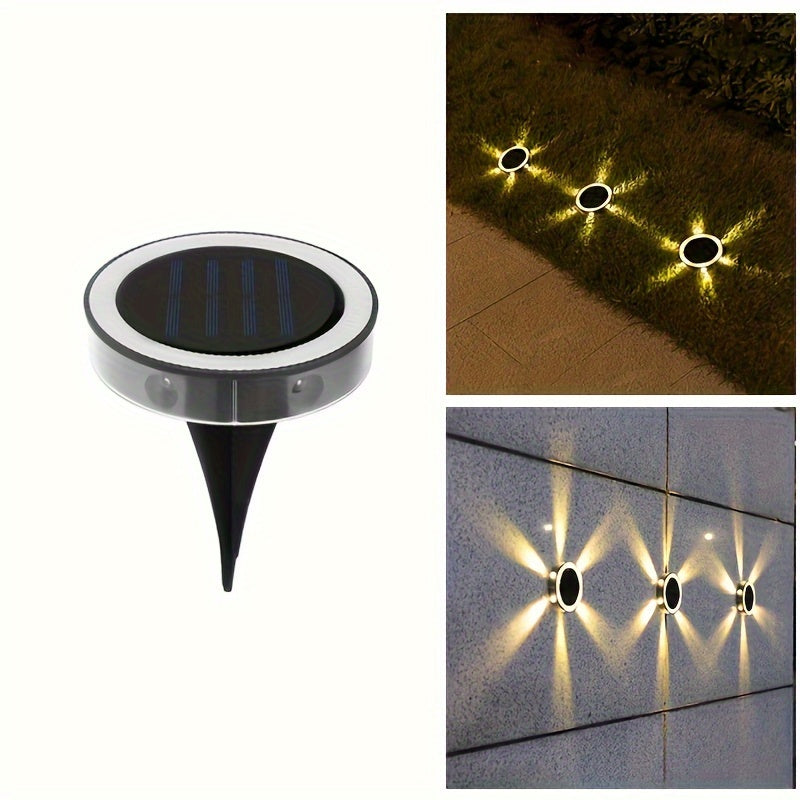 SolarGlow – 6 LED Éclairage de Jardin Extérieur