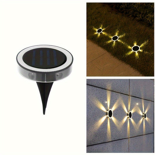 SolarGlow – 6 LED Éclairage de Jardin Extérieur