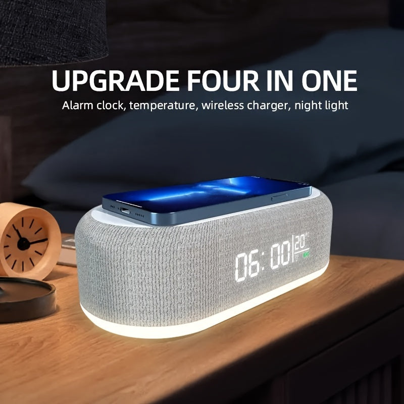 DigiClock – Réveil Intelligent avec Chargeur & Lumière