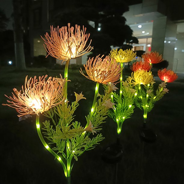 Floroux | Lumière extérieure LED magique avec des motifs floraux