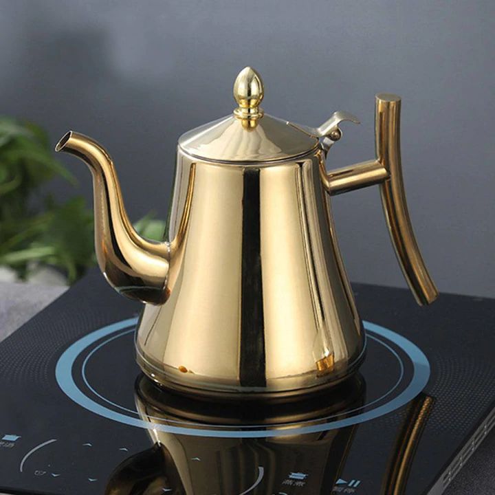 Théière Infusio Élégante - en Acier Inoxydable pour des Instants de Thé Parfaits