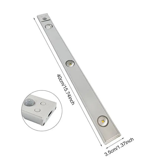 LumiSmart – Lampe LED Intelligente Sans Fil avec Détecteur de Mouvement