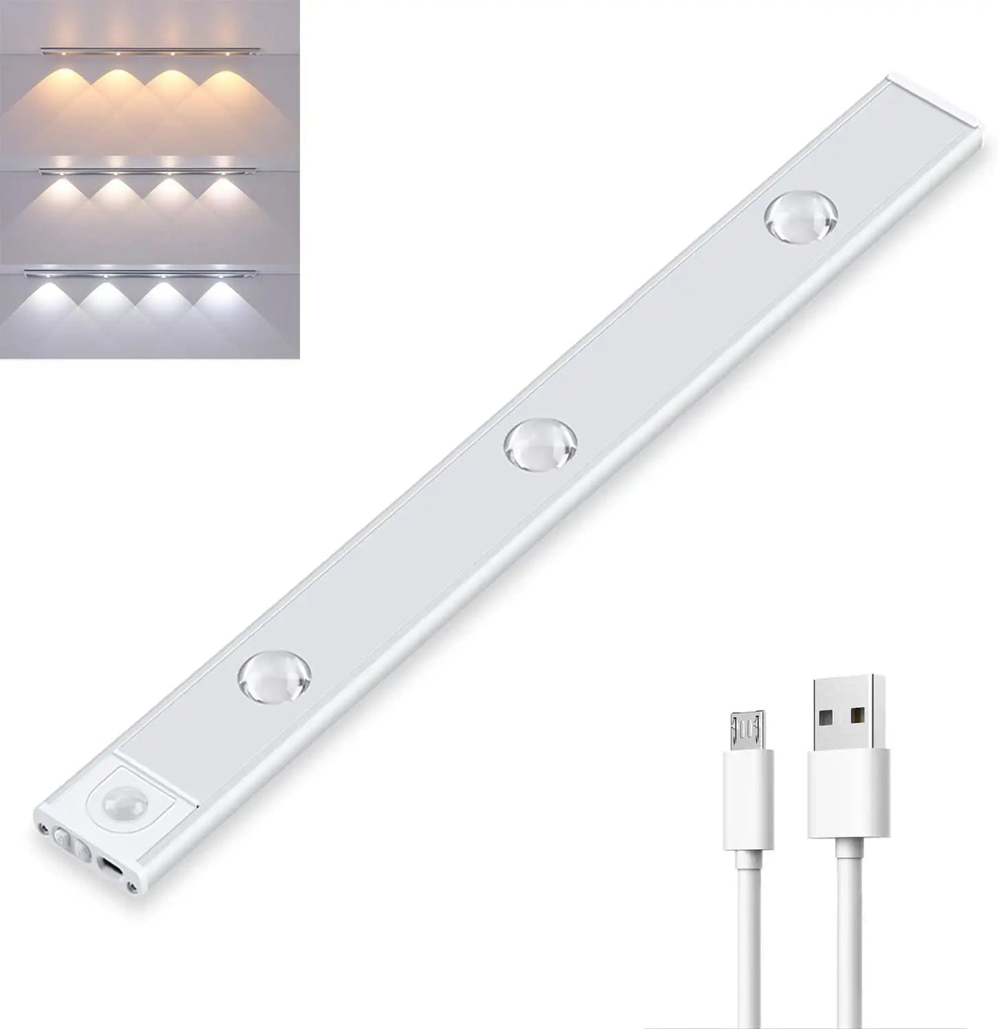 LumiSmart – Lampe LED Intelligente Sans Fil avec Détecteur de Mouvement