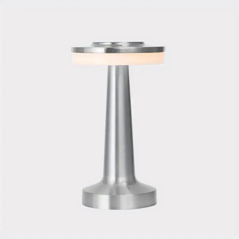 RetroGlow - Lampe de table stylée, multifonctionnelle et rechargeable