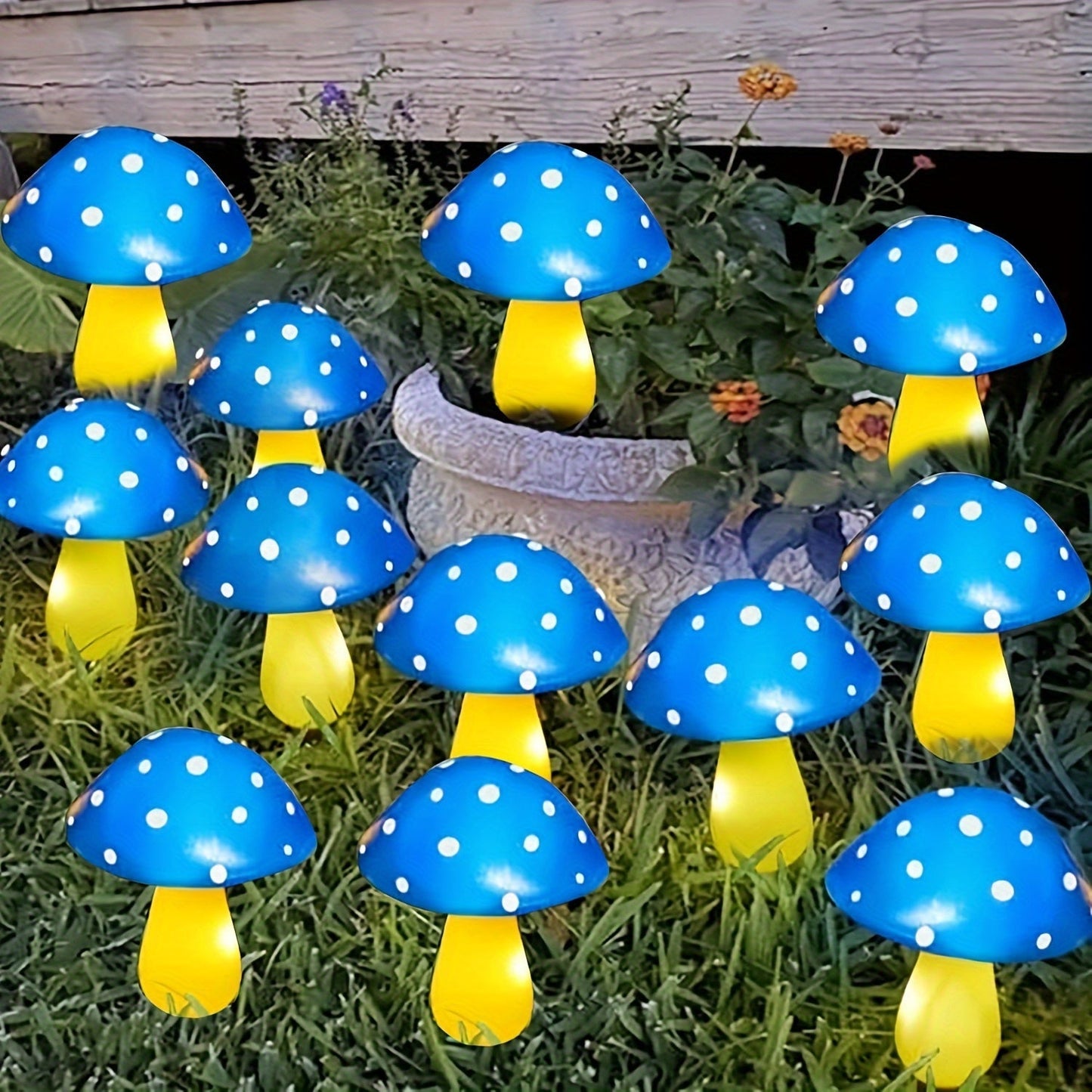 SolarGlow Lampe - Éclairage de jardin économique avec 8 modes