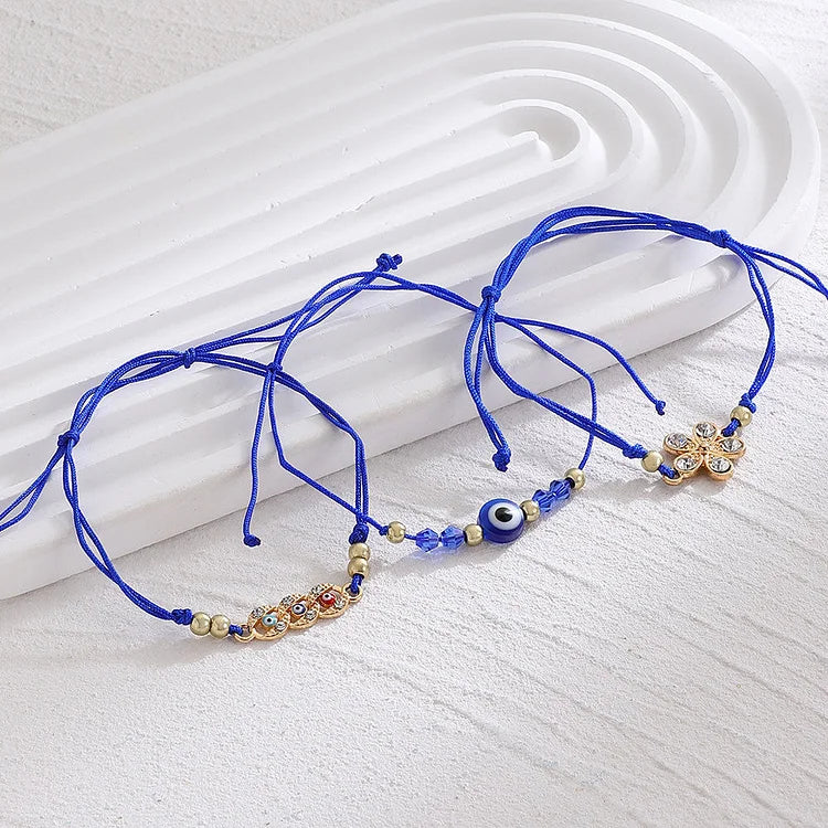 Elif Boze Oog Bracelets de Partenariat - Connexion Protectrice