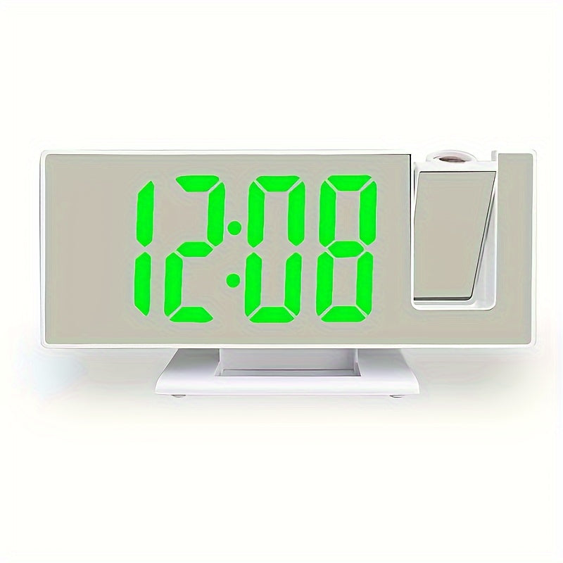 ProTime Horloge – Réveil à Projection Moderne avec Miroir