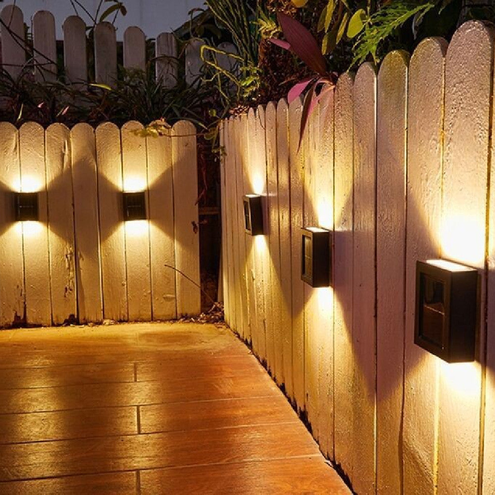 Floroux - Appliques murales solaires LED sans fil innovantes