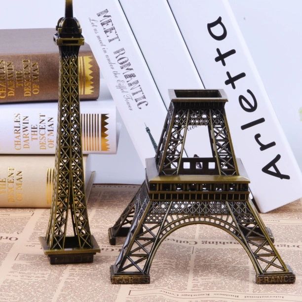 1Pc Décor de Serviette Rétro Paris Tour Eiffel