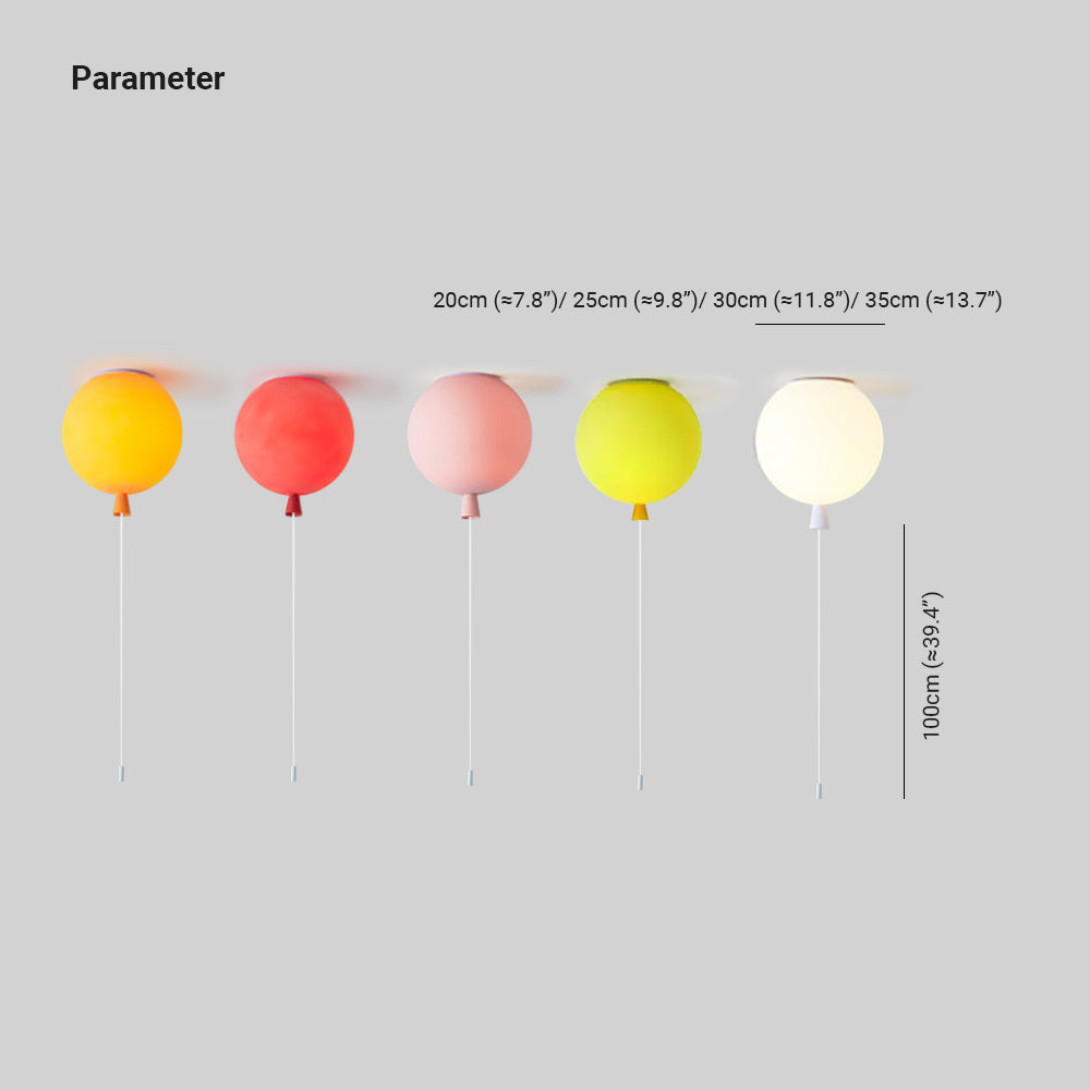 Floroux LED Ceiling Lamp | Creative Balloon Shaped Design | Modern Lighting for Children's Rooms and Living Spaces
