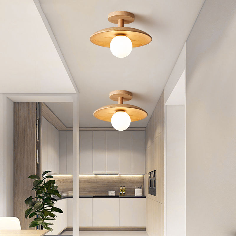 ZenGlow™ – Lampe de plafond japonaise au design traditionnel