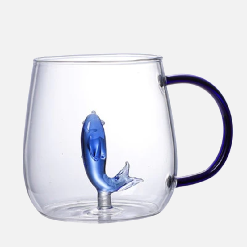Farmland gobelet en verre 3D avec motif animal