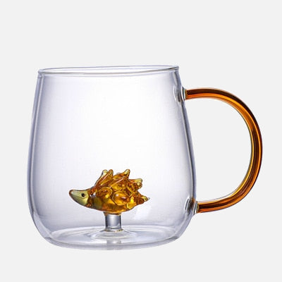 Farmland gobelet en verre 3D avec motif animal