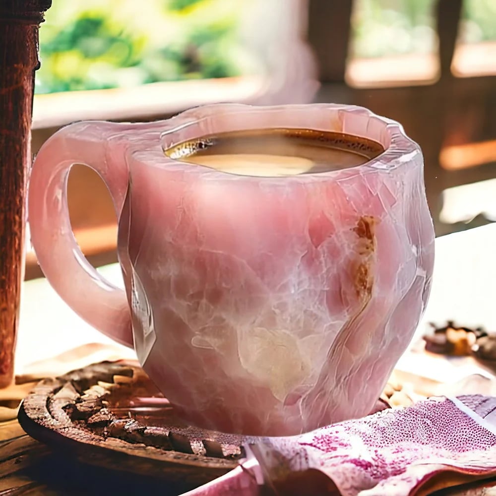 CrystalBrew - Tasse à Café en Cristal de Luxe pour la Maison