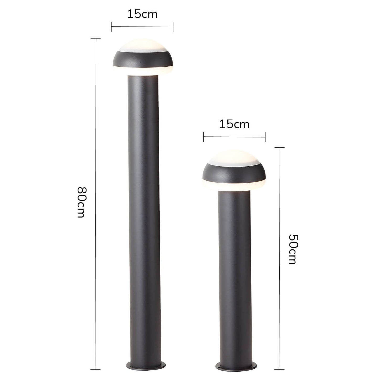 LumaPillar - Moderne LED Lampadaire pour Extérieur