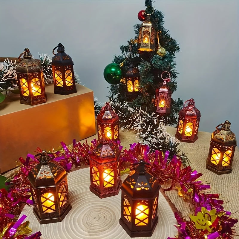 LuxeGlow Lanternes – Ensemble LED Rustique pour Éclairage de Fête