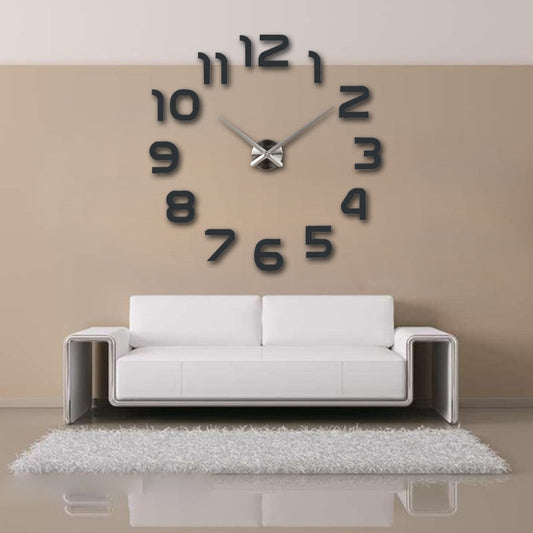 Horloge murale 3D en acrylique Floroux