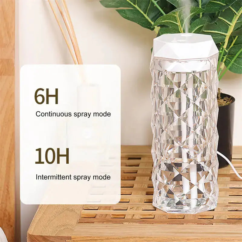 AirLumi - Humidificateur d'Air Élégant & Lampe LED
