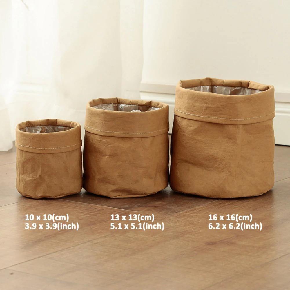 Floroux Planting Bag | Waterproof & Durable | Paper Plant Bag | Eco-Friendly & Stylish