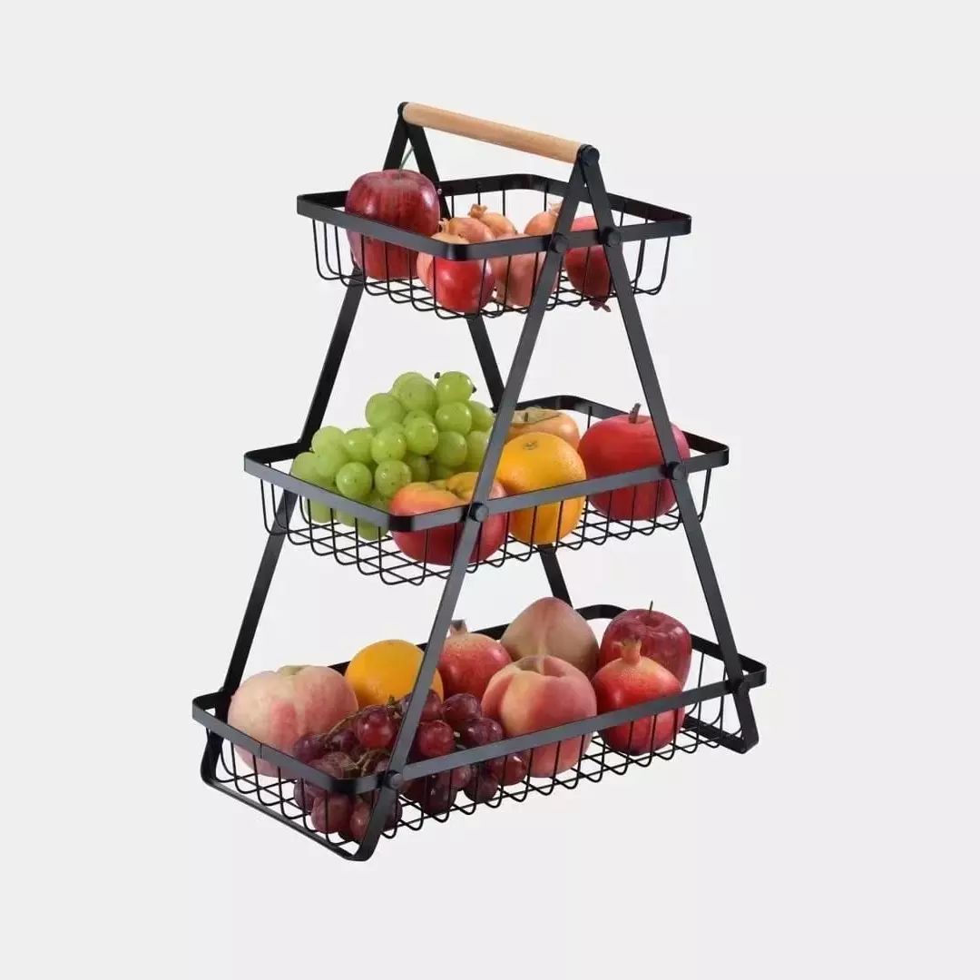 Panier à fruits métallique
