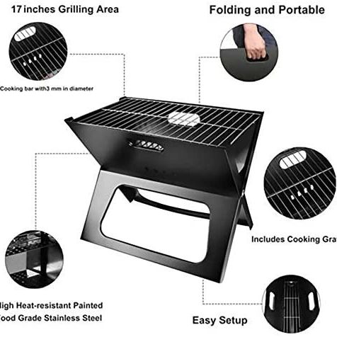 Barbecue portable à charbon