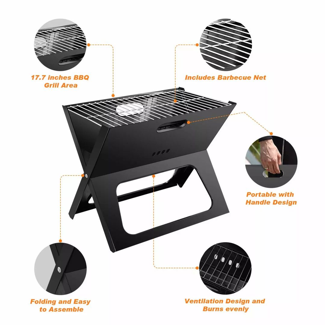 Barbecue portable à charbon