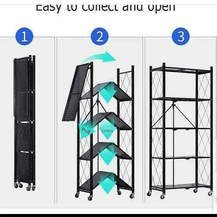 Étagère de cuisine pliable