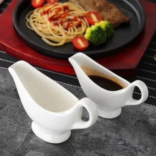Bateau à sauce/de soupe en porcelaine