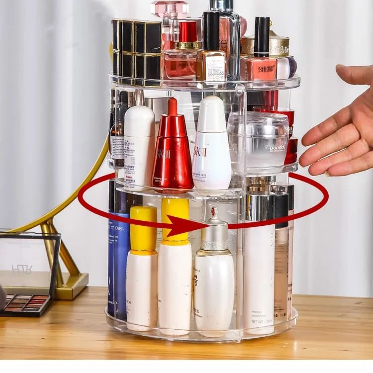 Organisateur transparent rotatif / lazy Susan
