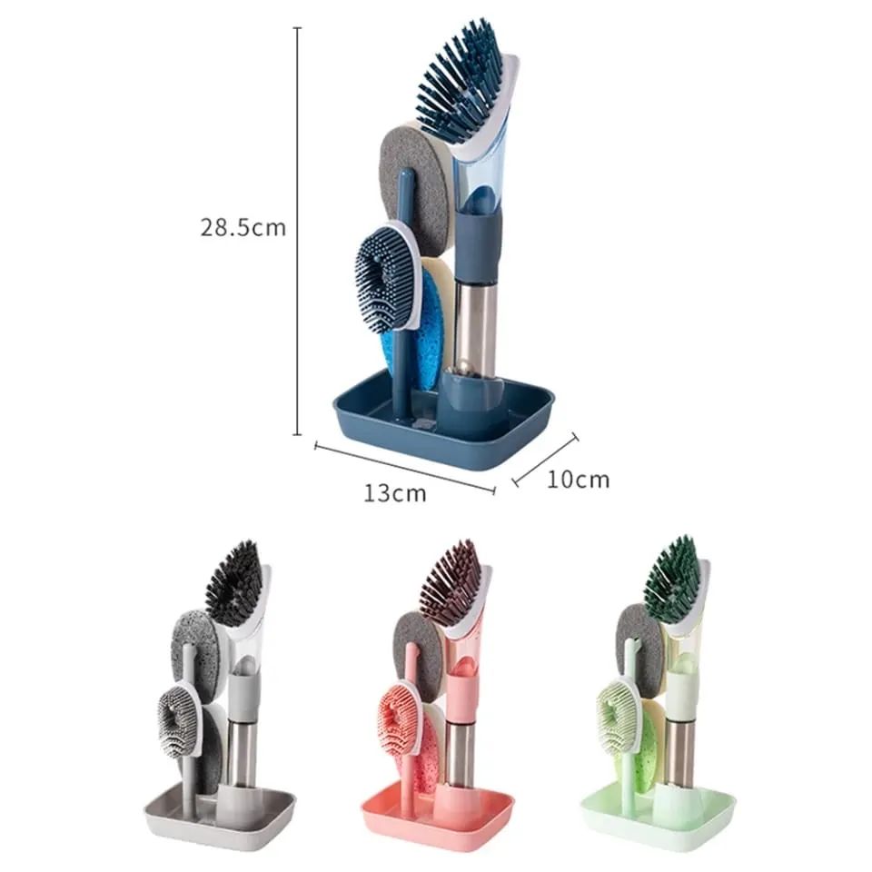 Set de brosses de nettoyage de cuisine 4 en 1