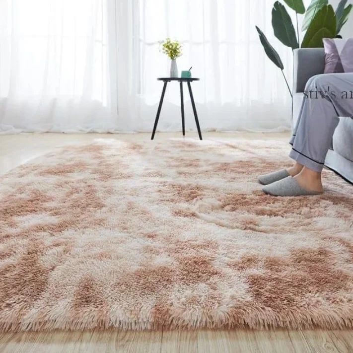 5*8 Tapis Pelucheux