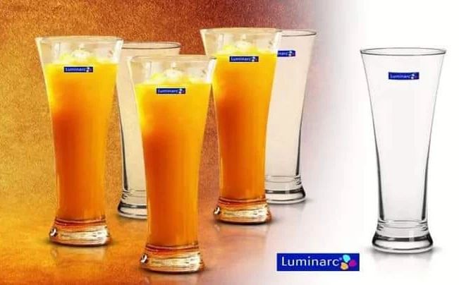 Verres à jus longs 6 pcs