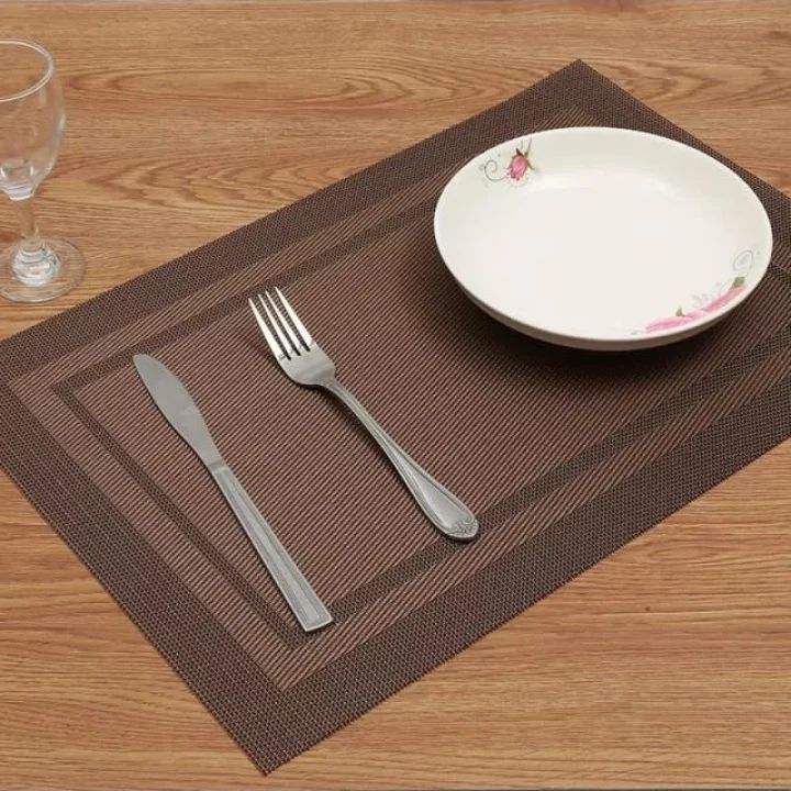 6Pc Tapis de table en PVC
