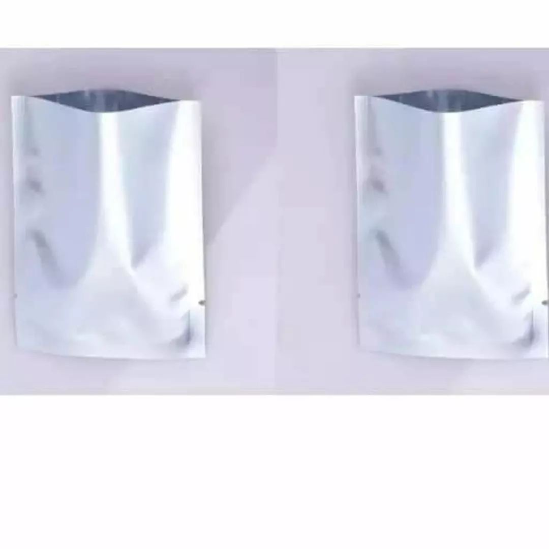 Sacs de rangement en feuille Mylar en aluminium argenté - 100pc