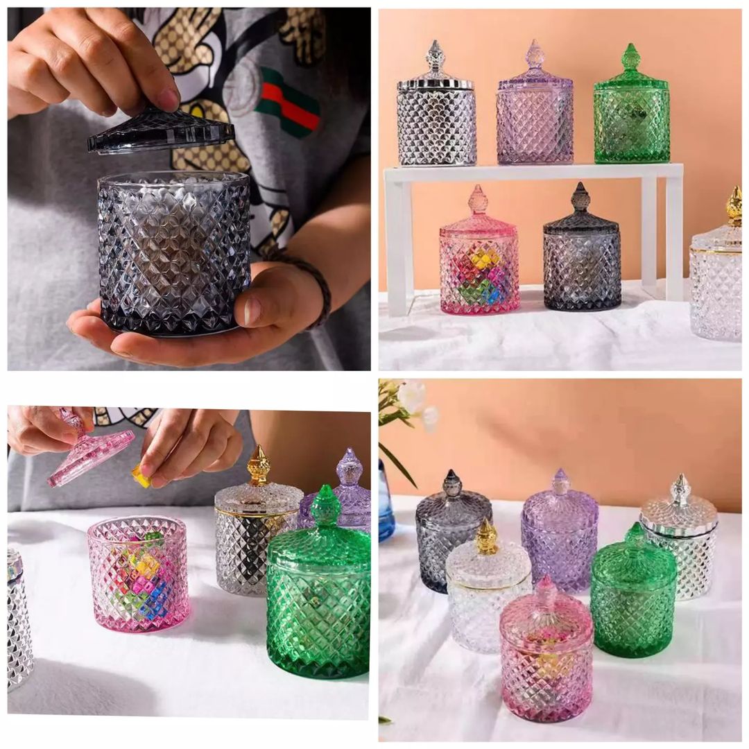 Bol à sucre en verre