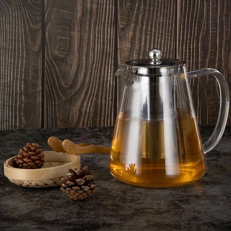 Théière en borosilicate avec infuseur
