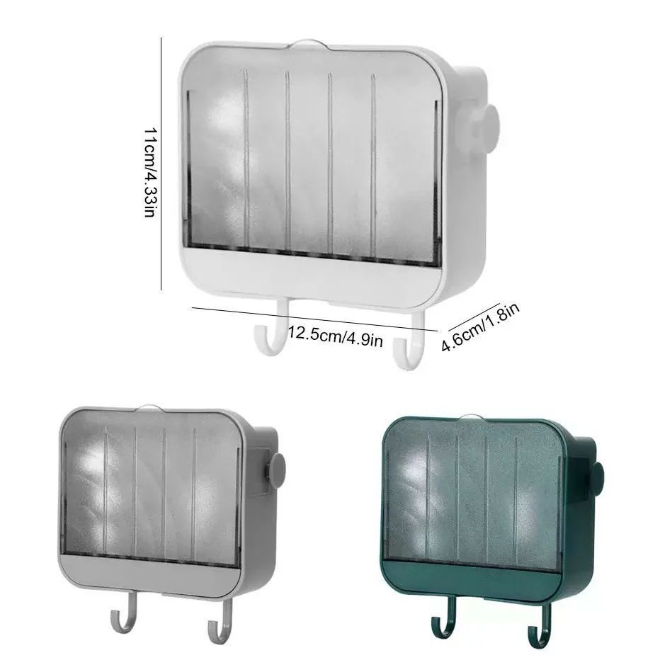 Qualité porte-savon avec couvercle