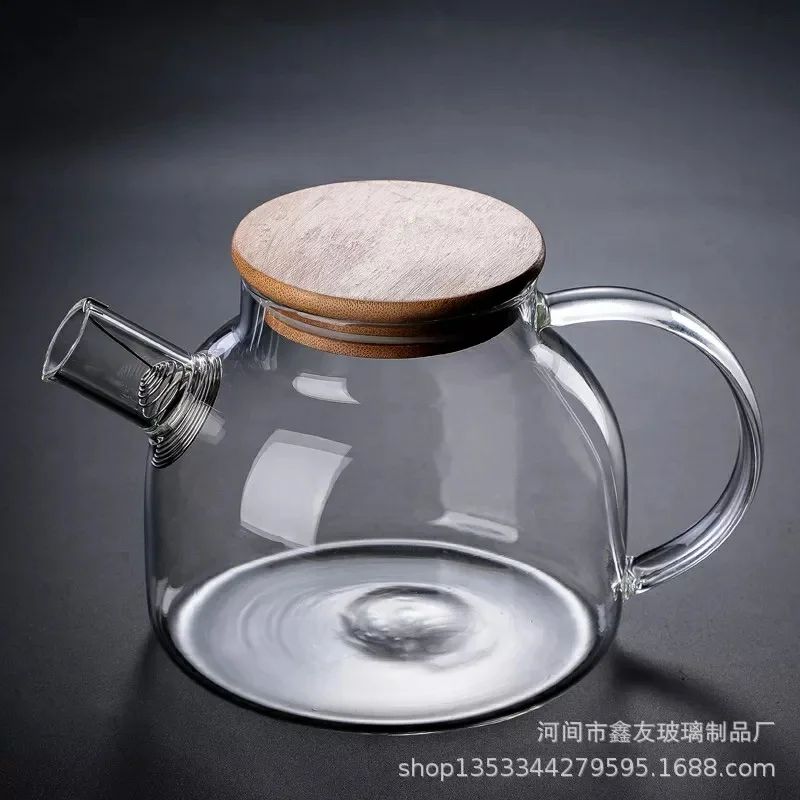 Théière en borosilicate résistant à la chaleur