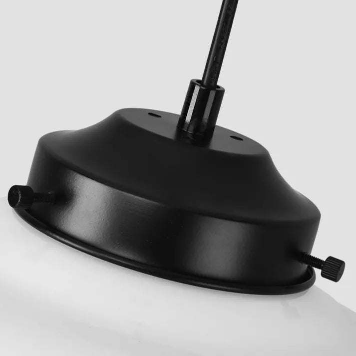 LumiNéo – Suspension Géométrique en Verre Givré Moderne