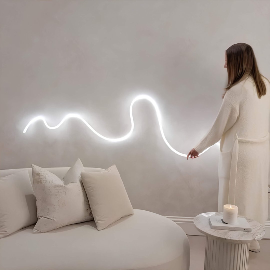 Floroux - Éclairage mural LED élégant pour une atmosphère chaleureuse
