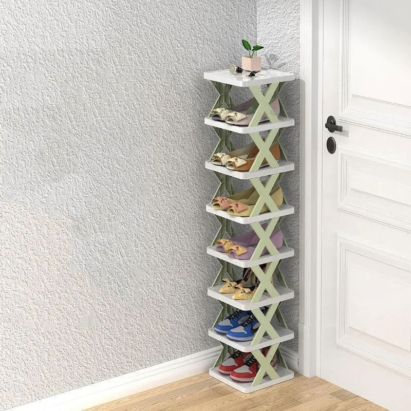 Étagère à chaussures moderne à plusieurs niveaux