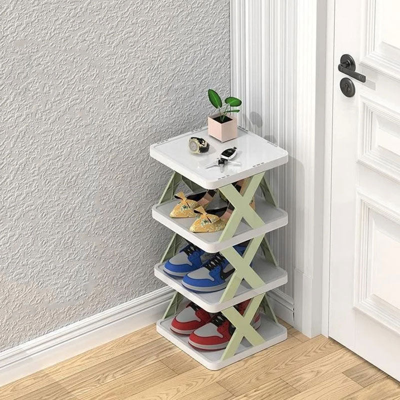 Étagère à chaussures moderne à plusieurs niveaux